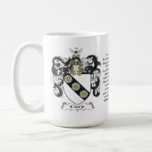 Cary, the Origin, the Meaning and the Crest Coffee Mug (Left)