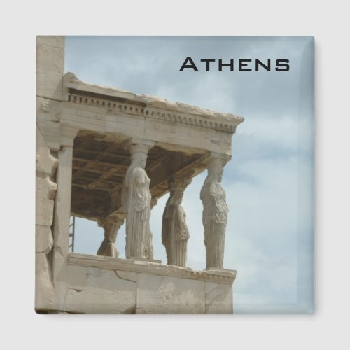 Caryatides _ Athens _ Acropolis Magnet