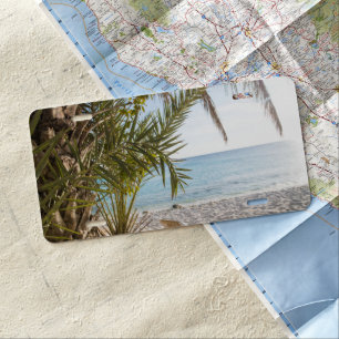 Cas Abao - Tropical Beach Escape #3 #ocean #wall License Plate