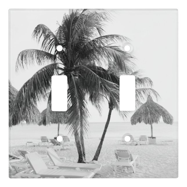 Cas Abao - Tropical Beach Escape #5 #ocean #wall  Light Switch Cover (Front)