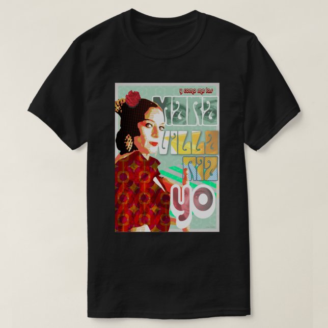 CAS SUPERSTARS LOLA FLORES Mk II T-Shirt (Design Front)