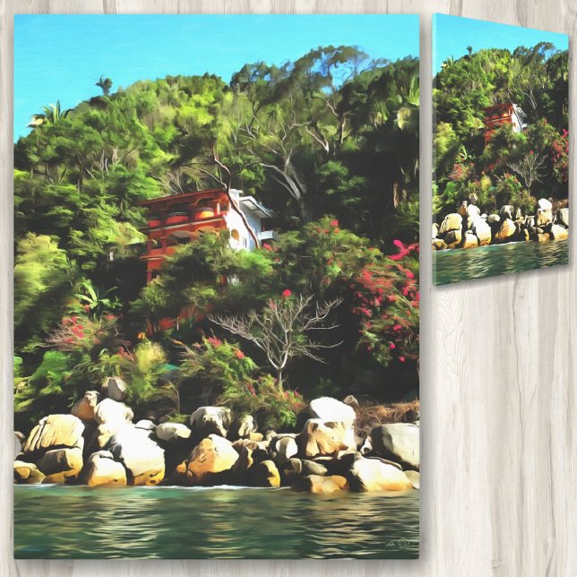 Casa Bahia Bonita 0759 Art Canvas Print (Creator Uploaded)