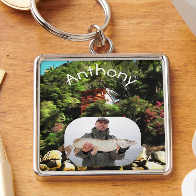 Casa Bahia Bonita 0759 Keychain (Creator Uploaded)