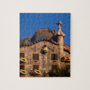 Casa Batilo, Gaudi Architecture, Barcelona, Jigsaw Puzzle
