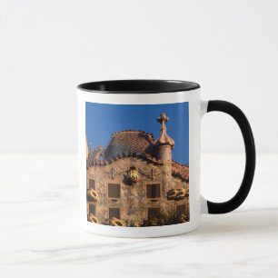 Casa Batilo, Gaudi Architecture, Barcelona, Mug