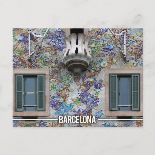 Casa Batllo _ Antoni Gaudi Barcelona Postcard