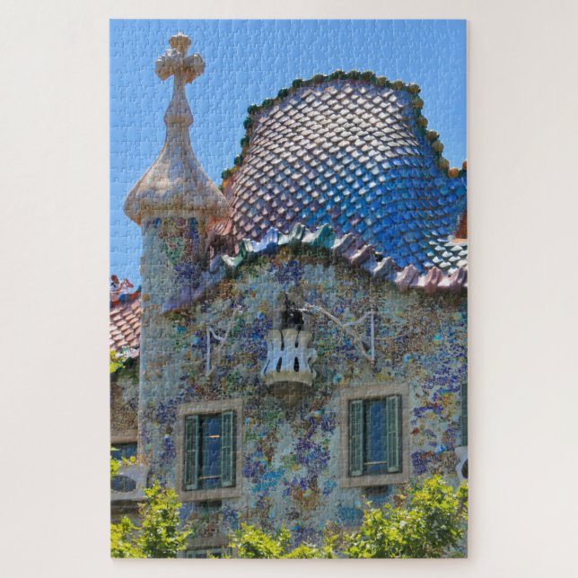 Casa Batllo, Barcelona, Spain Jigsaw Puzzle (Vertical)