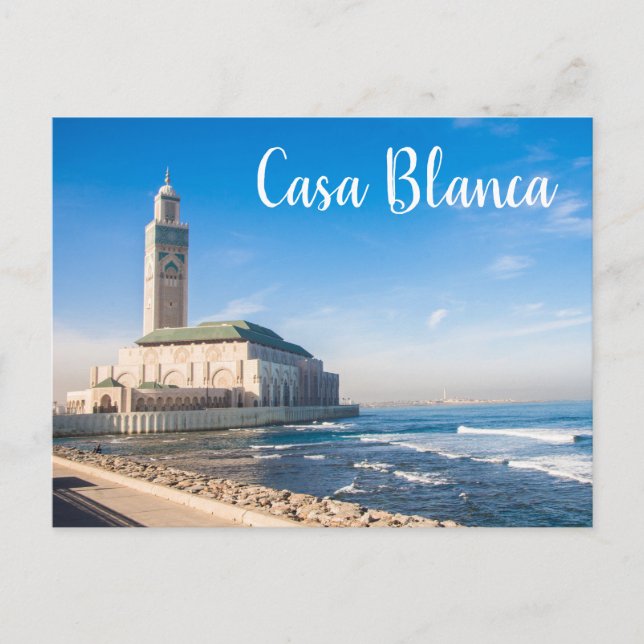 Casa Blanca Postcard (Front)