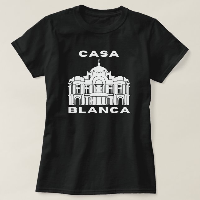 Casa Blanca, The White House T-Shirt (Design Front)