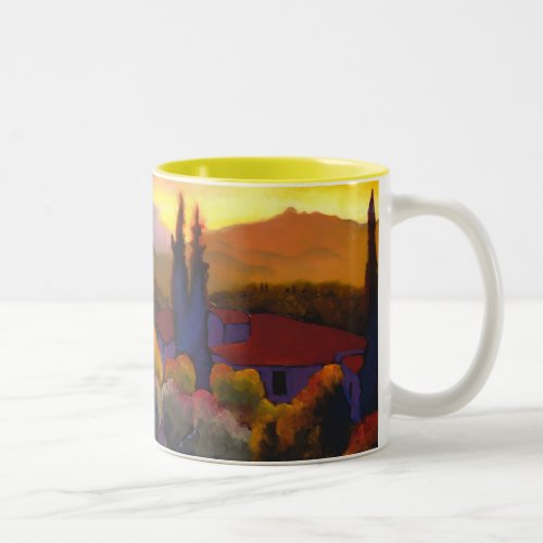 Casa Cares Sunset Two_Tone Coffee Mug