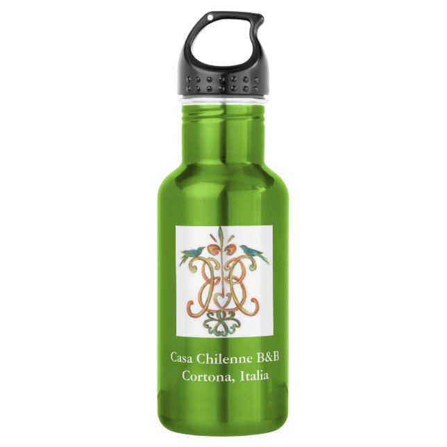 Casa Chilenne Logo waterbottle Stainless Steel Water Bottle (Front)