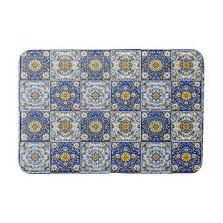 Casa Colorida Azulejo  Bath Mat