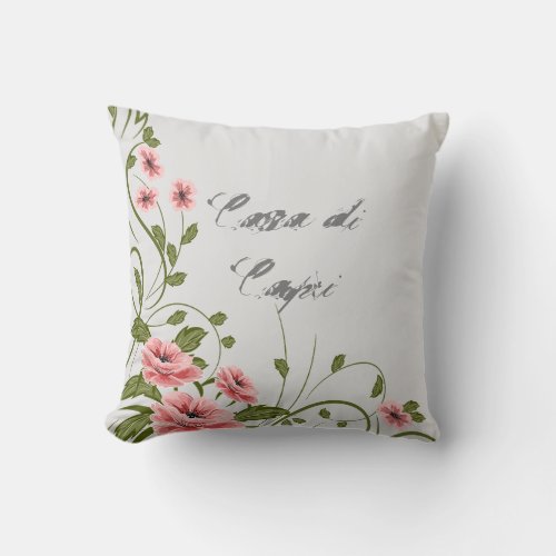 Casa di Capri designed throw pillow for your home 
