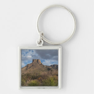 Casa Grande Peak, Chisos Basin, Big Bend Keychain