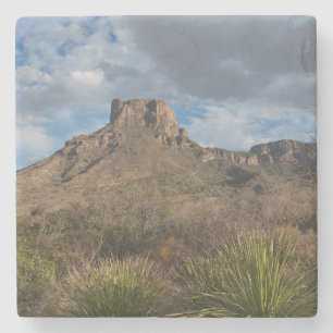 Casa Grande Peak, Chisos Basin, Big Bend Stone Coaster