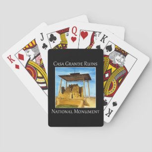Casa Grande Ruins, National Monument in Arizona Poker Cards