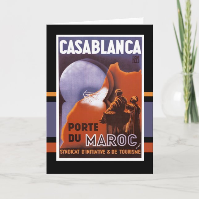 Casablanca Card (Front)