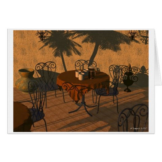 Casablanca Coffeebreak Cards (Front Horizontal)
