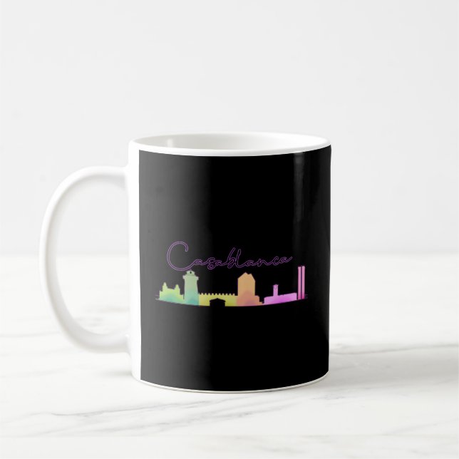 Casablanca Morocco Coffee Mug (Left)