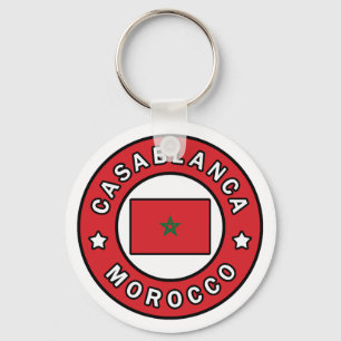Casablanca Morocco Keychain