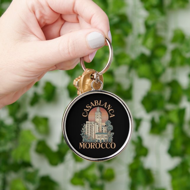 casablanca morocco keychain (Hand)