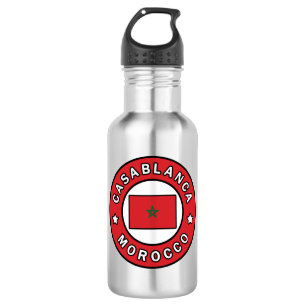Casablanca Morocco Stainless Steel Water Bottle