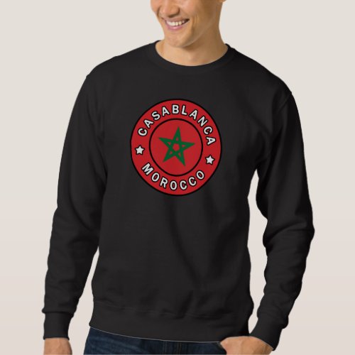 Casablanca Morocco Sweatshirt