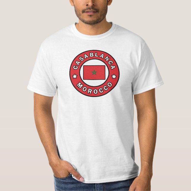 Casablanca Morocco T-Shirt (Front)