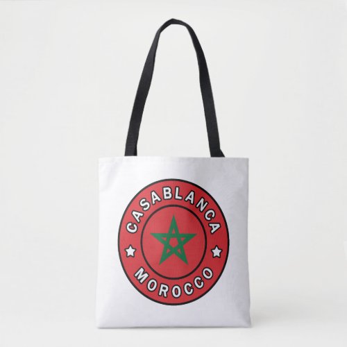 Casablanca Morocco Tote Bag