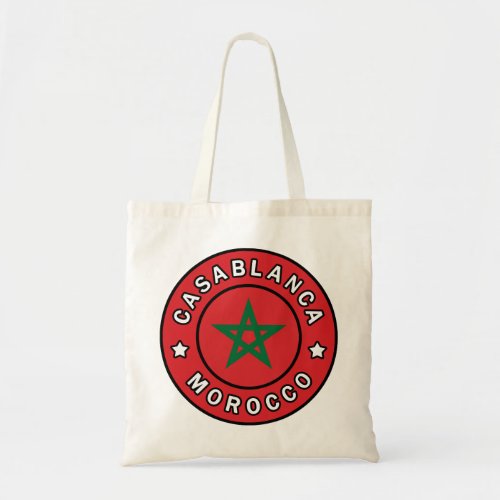 Casablanca Morocco Tote Bag