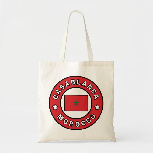 Casablanca Morocco Tote Bag (Front)