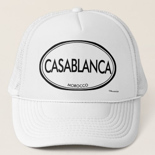 Casablanca Morocco Trucker Hat