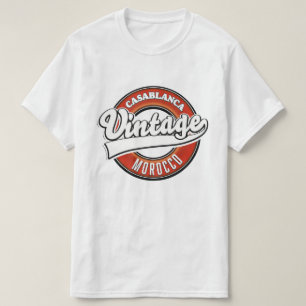 Casablanca Morocco Vintage logo T-Shirt