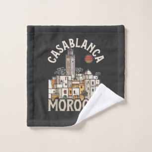 casablanca morocco wash cloth