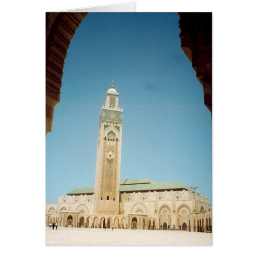 casablanca mosque cards (Front)