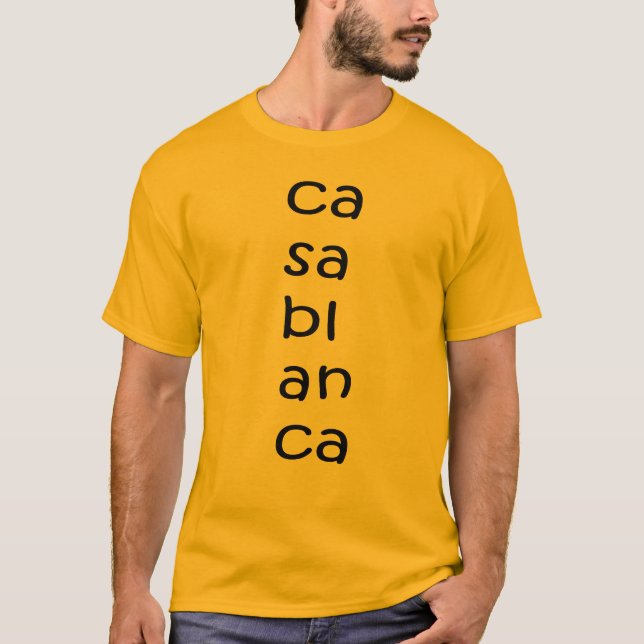 Casablanca T-Shirt (Front)