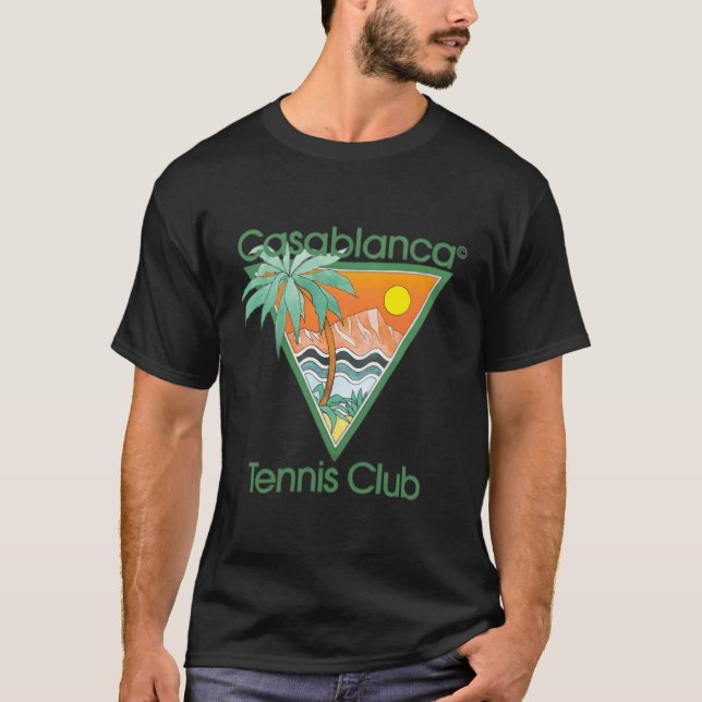 Casablanca Tennis Club T-Shirt (Front)