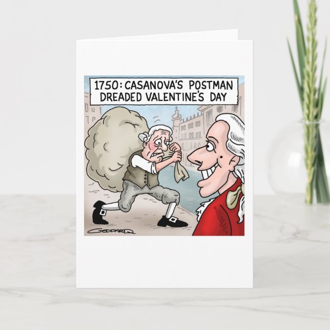 Casanova Holiday Card (Front)