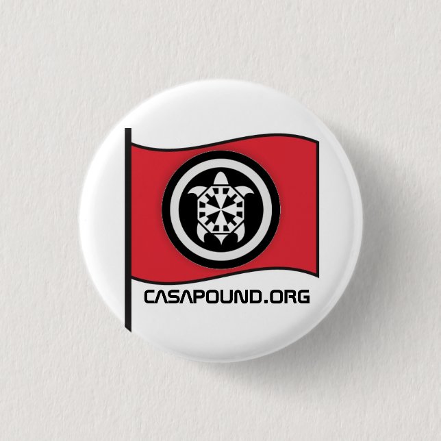 CASAPOUND CASA POUND ITALIA PINBACK BUTTON (Front)