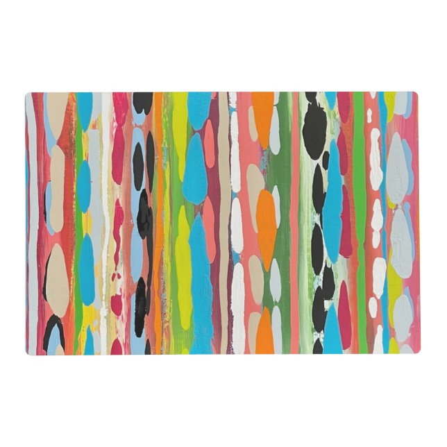 Cascade 4 Laminated Placemat (Front)