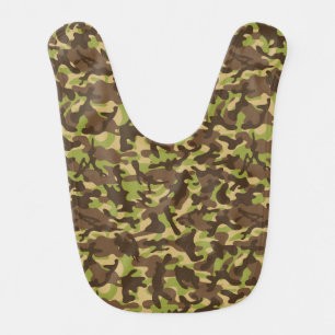 Cascade Camouflage Baby Bib