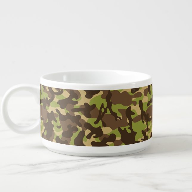 Cascade Camouflage   Bowl (Right)