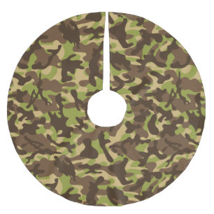 Cascade Camouflage Brushed Polyester Tree Skirt