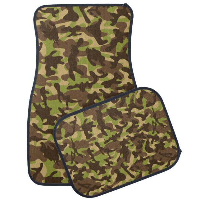 Cascade Camouflage Car Floor Mat (Set)