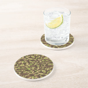 Cascade Camouflage Coaster