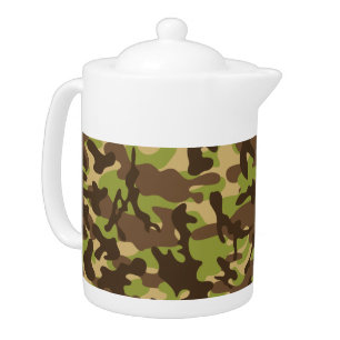 Cascade Camouflage  Teapot