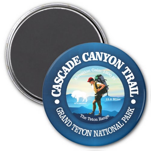 Cascade Canyon Trail C Magnet