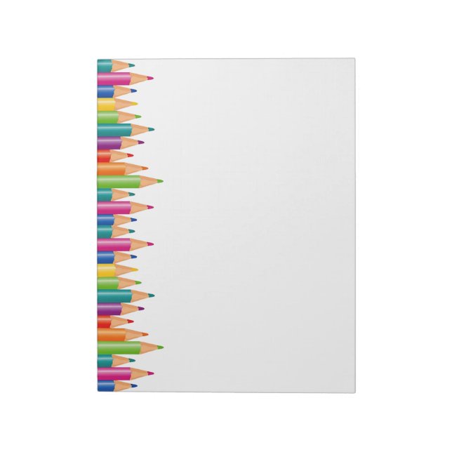 Cascade Colored Pencils Notepad (Rotated)