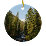 Cascade Creek at Grand Teton Ceramic Ornament
