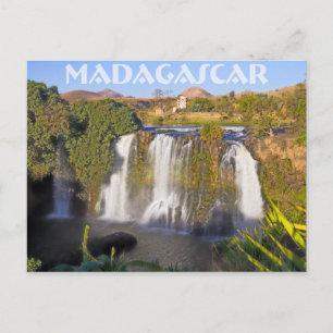Cascade d'Ampefy, Madagascar Postcard